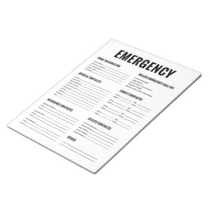 Den nöd- organisationen bildar anteckningsblock