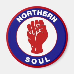 Den nordliga Soulmodet uppsätta som mål design Magnet