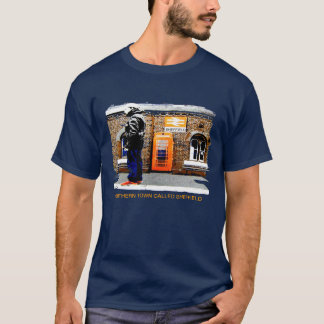 Den nordliga townen kallade den Sheffield T-tröja Tee Shirt