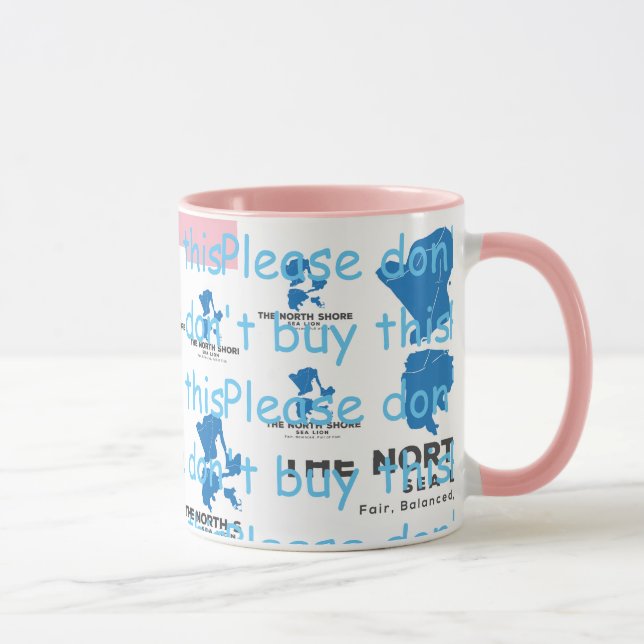 Den norr kustsjölejonBevera-Oh guden som vi Goofed Mugg (Höger)