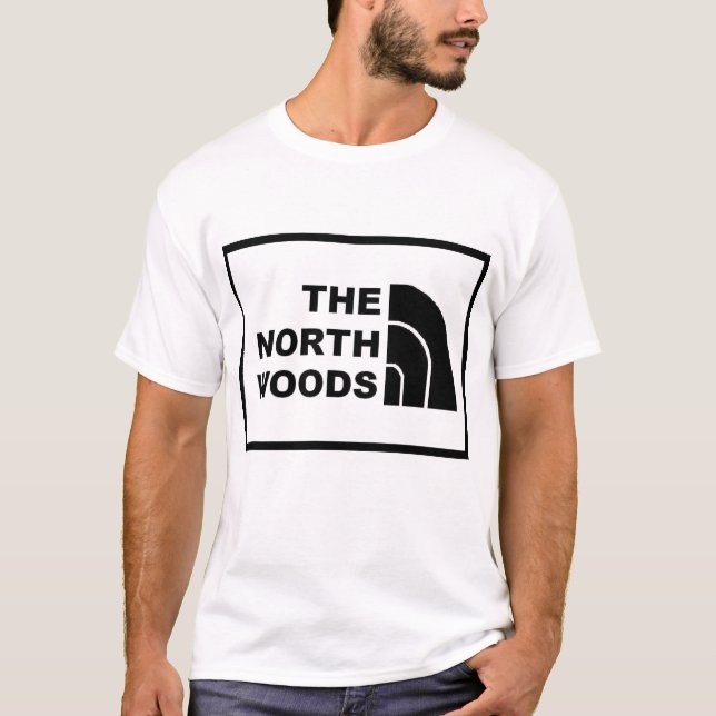 Den norr skogen t shirt (Framsida)