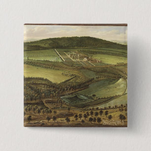 Den norr utsikten av den Hampton domstolen, c.1699 Knapp