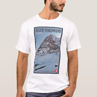 Den norr väggen av Eigeren T-shirt