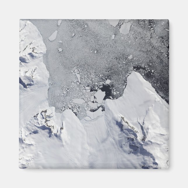 Den norra kanten av Alexander Island Magnet (Framsidan)