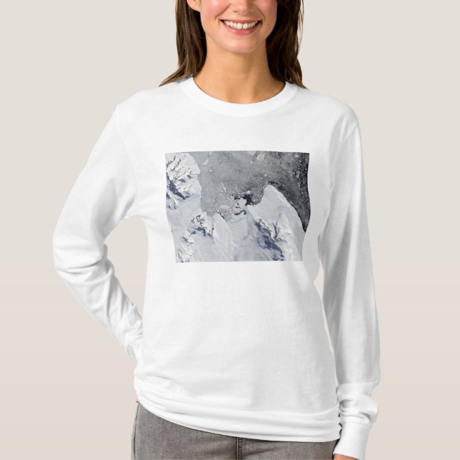 Den norra kanten av Alexander Island Tee Shirt (Framsida)