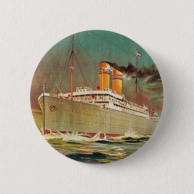 Den norska amerikanen fodrar knapp (Framsida)