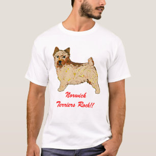 Den Norwich terrieren - förkroppsliga vänstert T Shirt