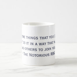 Den notoriska RBG-citatet Mugg