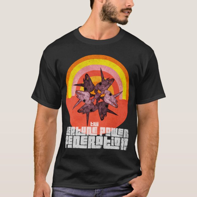 Den NPF-"djävulen tshirten för regnbåge" T-shirt (Framsida)