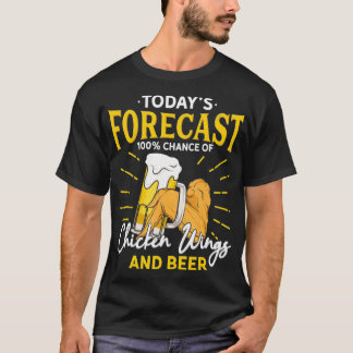 Den nutida prognosen för de berömvärda kycklingarn t shirt