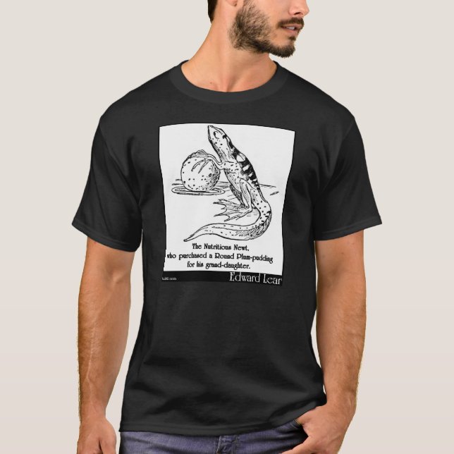 Den Nutritious newten T-shirt (Framsida)