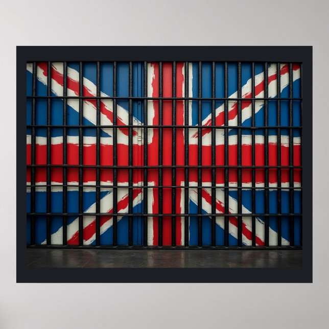 Den nya brittiska värdeprojektionsytan poster (Framsidan)
