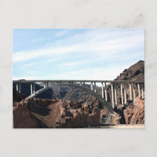 Den nya bron på Hoover Dam Vykort