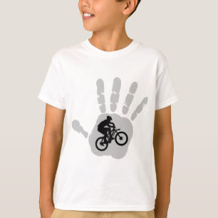 Den nya cykeln fordrar t shirt
