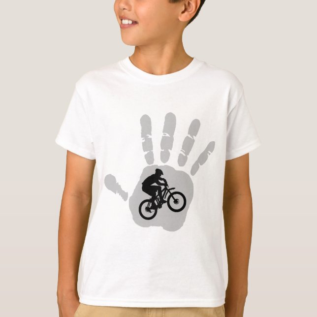 Den nya cykeln fordrar t shirt (Framsida)