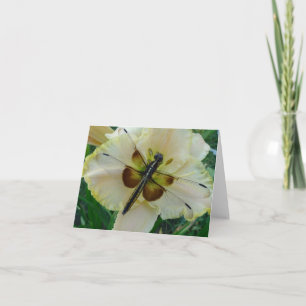 Den nya dagen arbeta i trädgården Notecard-Sländan Kort