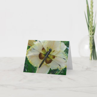 Den nya dagen arbeta i trädgården Notecard-Sländan Kort