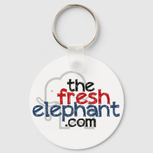 Den nya elefanten Keychain Nyckelring