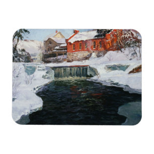 Den nya fabriken i Lillehammer, Thaulow, Frits Magnet