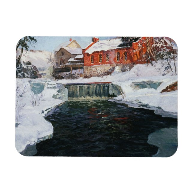 Den nya fabriken i Lillehammer, Thaulow, Frits Magnet (Horisontell)