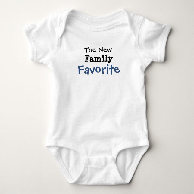 Den nya familjens favoritdräktighet i Baby Tröja (Framsida)