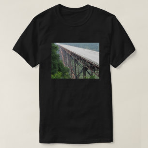 Den nya flodklyftan överbryggar, West Virginia, T-shirt