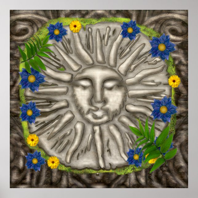 Den nya folkkonsten i Garden Poster (Framsidan)