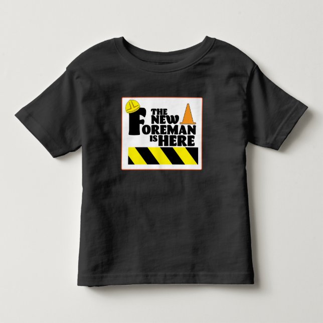 Den nya förmannen är här t shirt (Framsida)