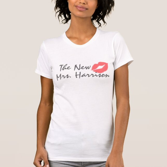 Den nya fru Harrison T-shirt (Framsida)