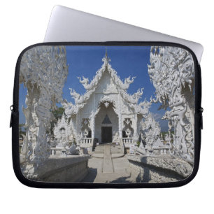 Den nya helvita templet Wat Rong Khun i Laptop Sleeve