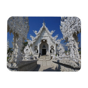 Den nya helvita templet Wat Rong Khun i Magnet