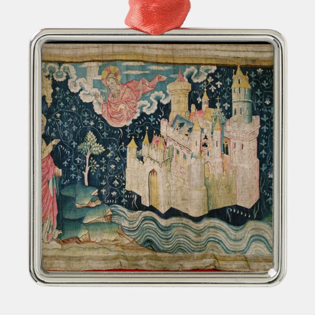 Den nya Jerusalem Julgransprydnad Metall (Framsidan)