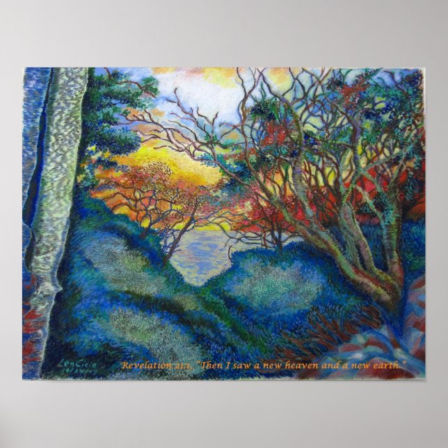 Den nya jorden poster (Framsidan)