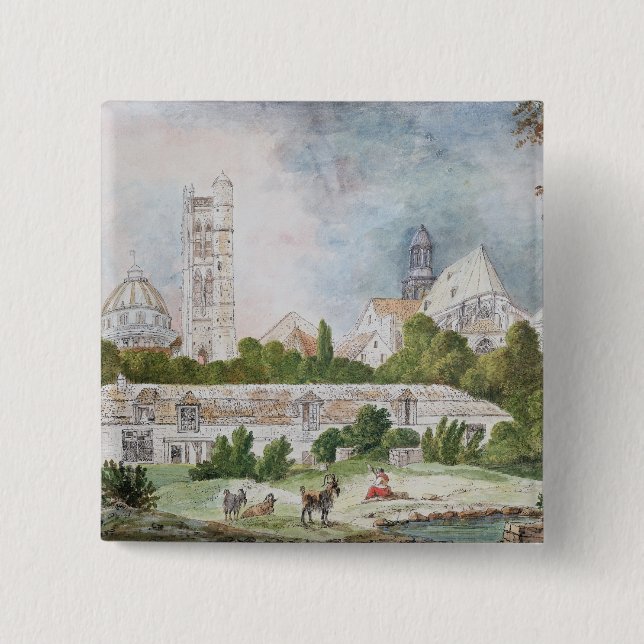 Den nya kyrkan av Sainte-Genevieve Knapp (Framsida)