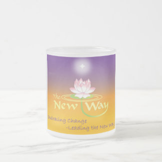 Den nya långt frostade Glass muggen Frostad Glasmugg