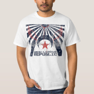 Den nya Lunar republiken sjunker Tee Shirt