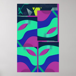 Den nya Memphis MasqueraWave Poster