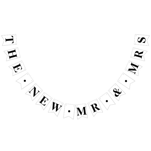 DEN NYA MR OCH BRÖLLOP DECOR VIMPLAR (Alla)