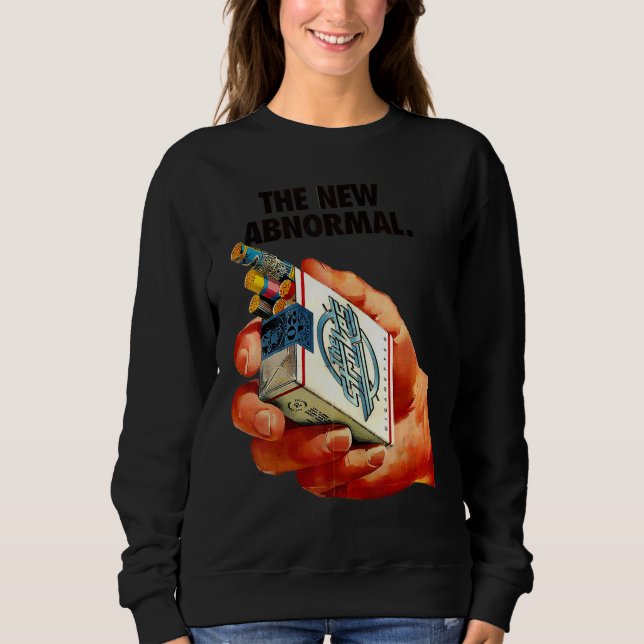 Den nya onormala rökare röker rök t shirt (Framsida)