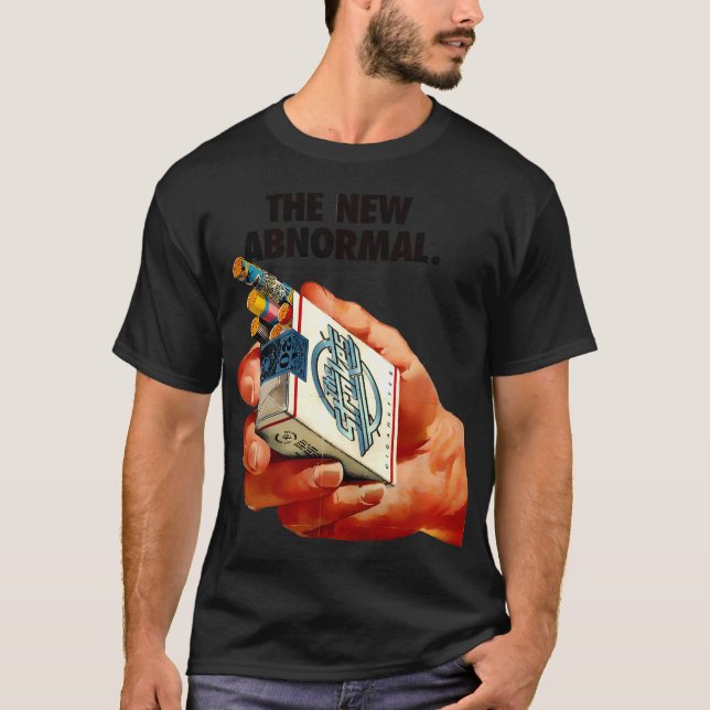 Den nya onormala rökrökningen t shirt (Framsida)