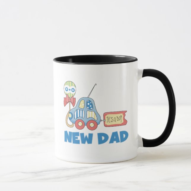 Den nya pappan för bilen är det T-tröja och gåvor Mugg (Höger)