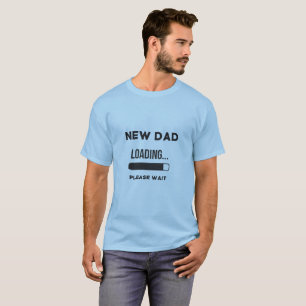 Den nya pappan som laddar puben, behar väntan tröja