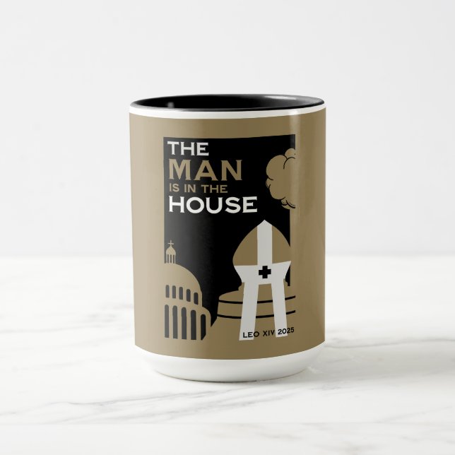 Den nya påven 2025 mugg (Center)