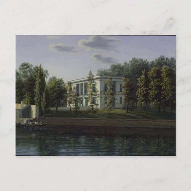 Den nya paviljongen vykort (Framsida)