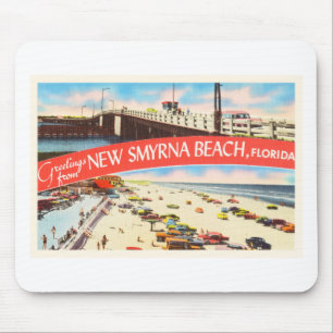 Den nya Smyrna stranden gammala Florida FL reser Musmatta