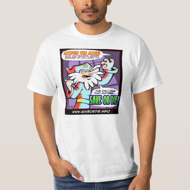 Den nya sparan eller matrisT-tröjaviten endast Tee Shirt (Framsida)