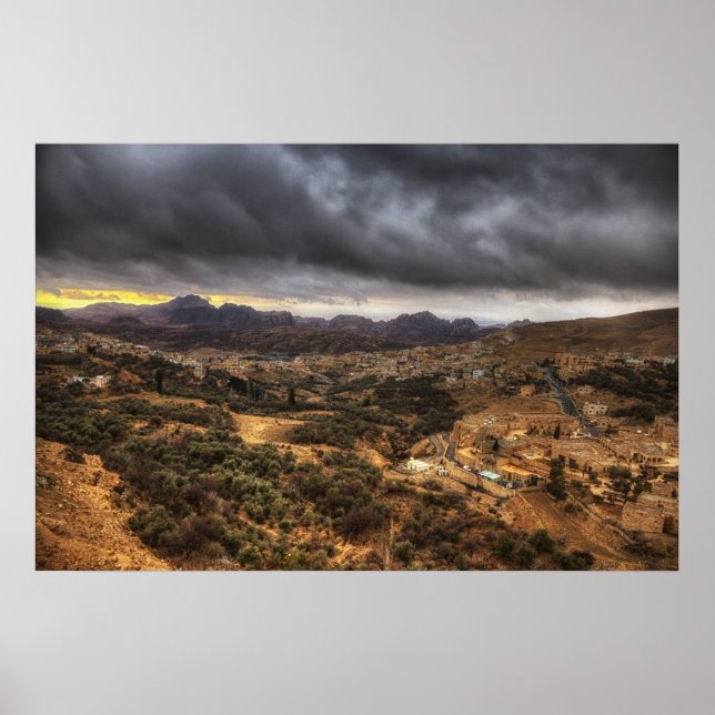 Den nya staden Petra Poster (Framsidan)