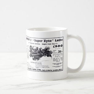 Den nya toppna Zyto drejbänken avstyr Kaffemugg