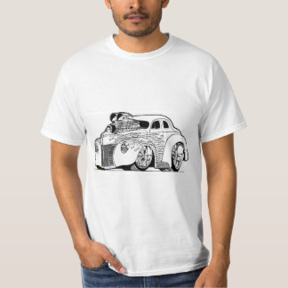 den nya utskjutande toppen driver bilen t shirt