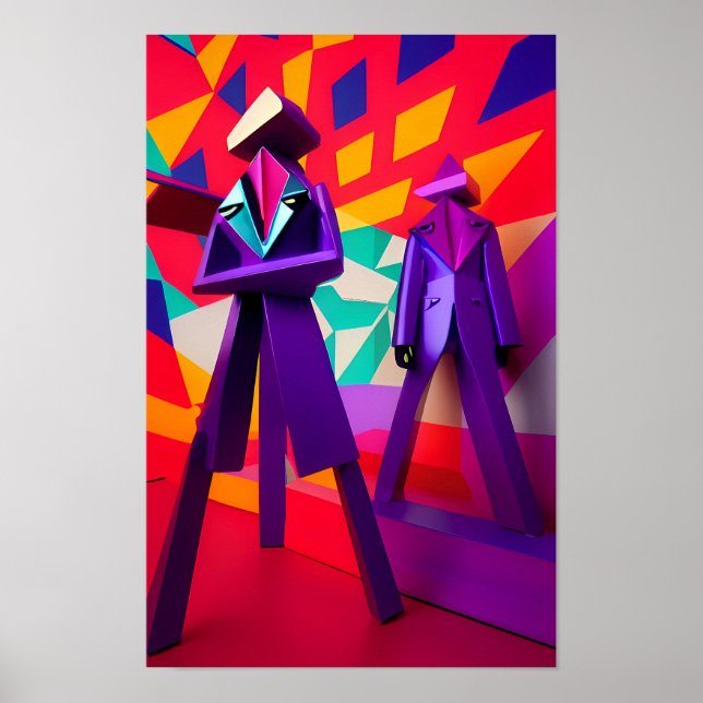 Den nya vågbeställningen Ken Gage Surrealism Poster (Framsidan)